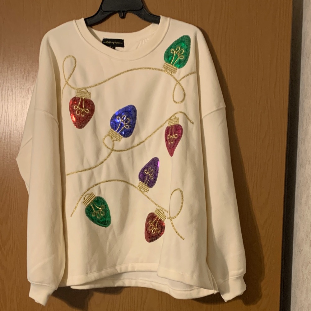 State of Mind Cream Sweatshirt
